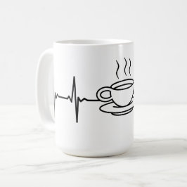 Taza De Café Café EKG