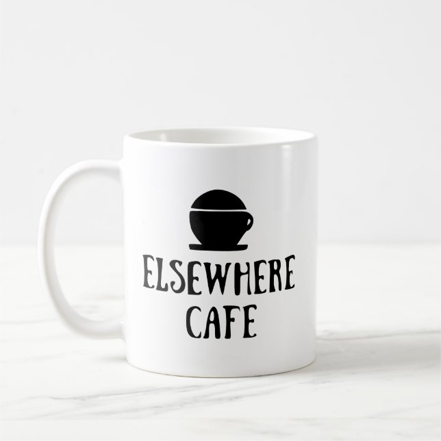 Taza De Café Café Elsewhere V1 Modo Claro (Izquierda)