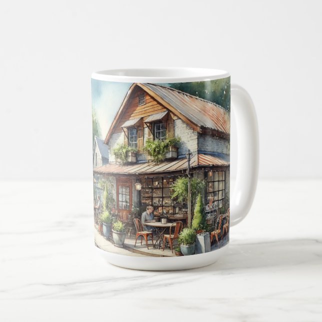 Taza De Café Cafe en Auburn Alabama (Anverso derecho)