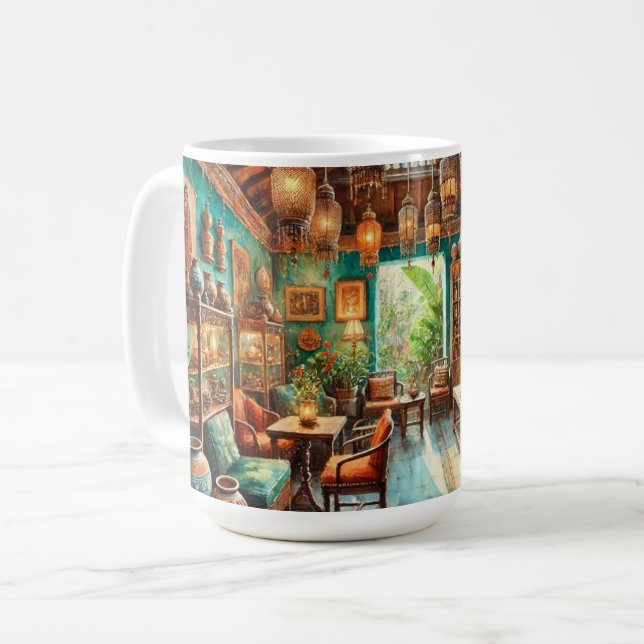 Taza De Café Cafe en Colombo Sri Lanka (Anverso izquierdo)