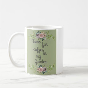 Taza De Café Café En El Jardín Mug