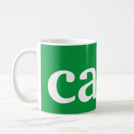 Taza De Café café en irlandés
