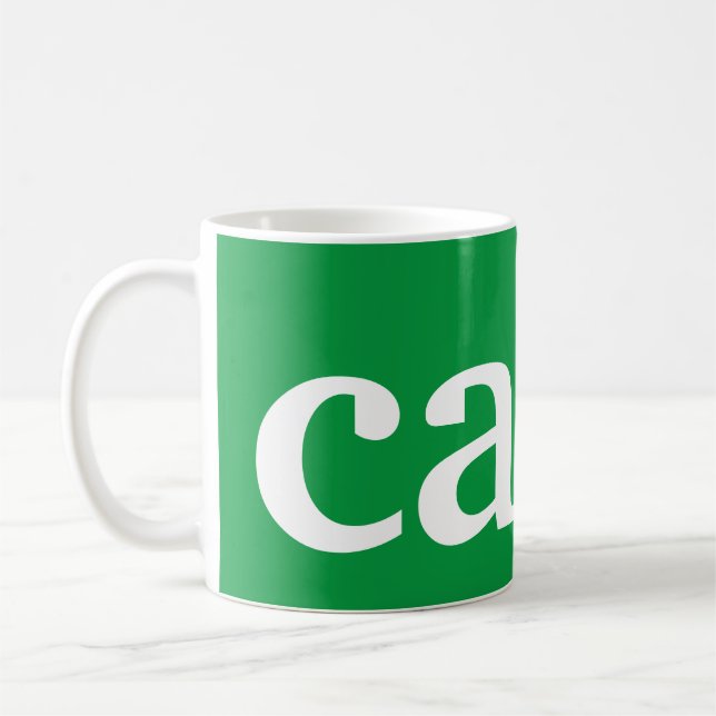 Taza De Café café en irlandés (Izquierda)
