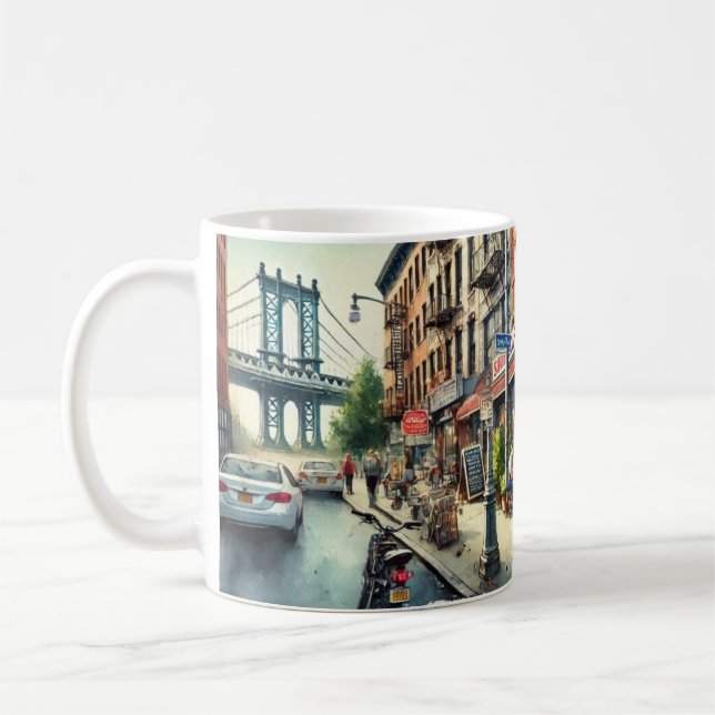 Taza De Café Cafe en Nueva York Brooklyn (Izquierda)