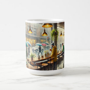 Taza De Café Cafe en Rainy Seattle