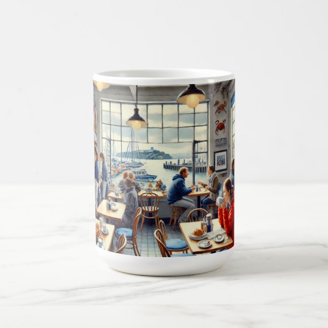 Taza De Café Cafe en San Francisco Alcatraz (Centro)