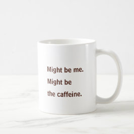 Taza De Café Café enérgico de grano de café sobrecafeinado