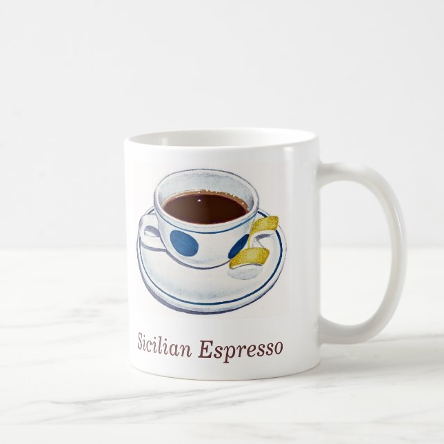 Taza De Café Café express siciliano (Derecha)