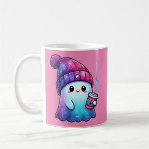 Taza De Café Café fantasma con un fantasma lindo para los amant