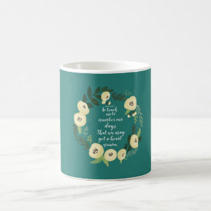 Taza De Café Café floral moderno