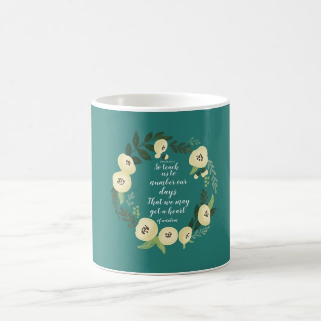 Taza De Café Café floral moderno (Centro)
