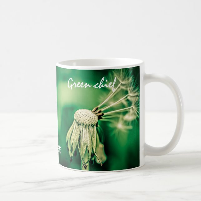 Taza De Café Café fuerte y verde (Derecha)