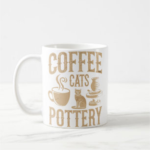 Taza De Café Café Gatos Cerámica
