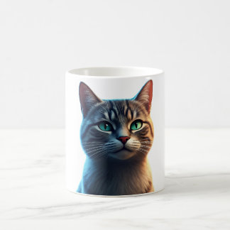 Taza De Café Café, Gatos y Felicidad