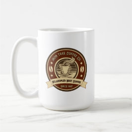 Taza De Café Café genérico personalizar frente rústico