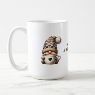Taza De Café Café gnomo abraza en una taza