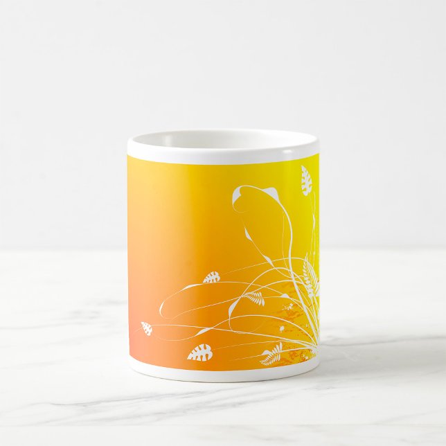 Taza De Café Café Golden Floral Mug (Subido por el creador)