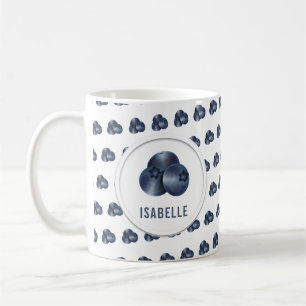Taza De Café Café gráfico de arándano fresco y dulce