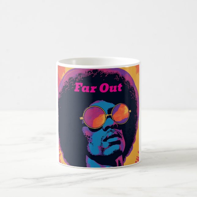Taza De Café Café Guay/Retro Mug (Centro)
