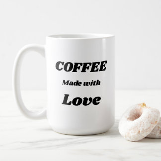 Taza De Café Café hecho con la taza del amor