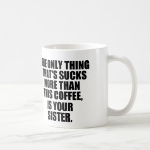 Taza De Café Café hilarante que dice, mún café contra herman