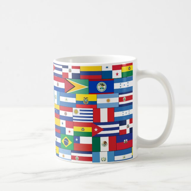 Taza De Café Café hispano del patrimonio cultural Mug latinoame (Derecha)