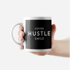 Taza De Café Café Hustle Smile Mug