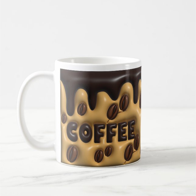 Taza De Café Café Inflado (Izquierda)