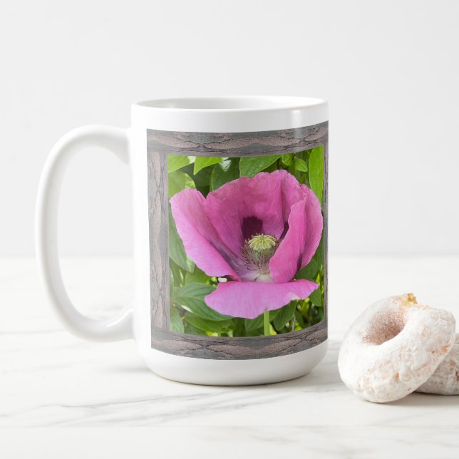 Taza De Café Café inspirador con cachorros rosados (Con donut)