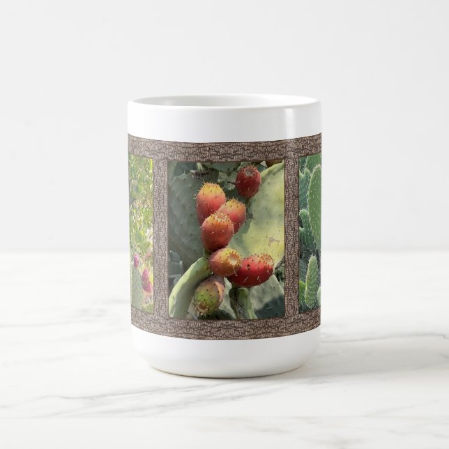 Taza De Café Café inspirador con Cacti prés (Centro)