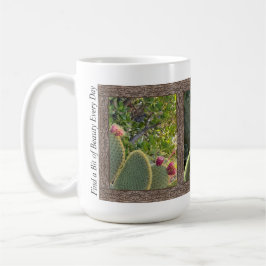 Taza De Café Café inspirador con Cacti prés