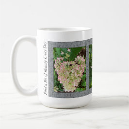 Taza De Café Café inspirador con flores de Bonito