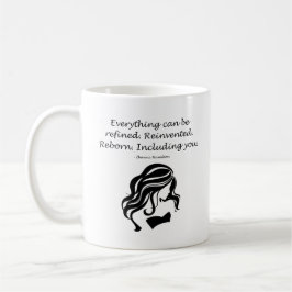 Taza De Café Café inspirador Feminista Mug