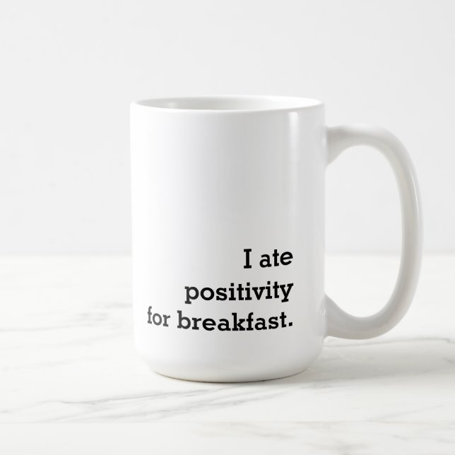 Taza De Café Café Inspirador motivacional positivo (Derecha)