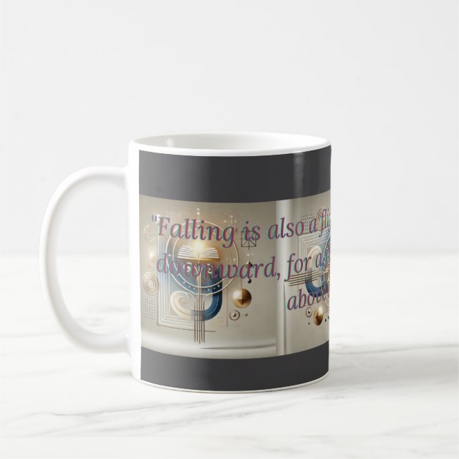 Taza De Café Café inspirador Mug (Izquierda)