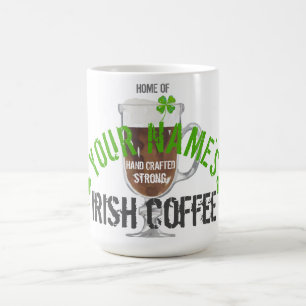 Taza De Café Café irlandés personalizado
