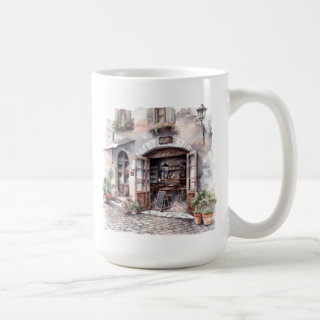 Taza De Café Cafe italiano Mug (Derecha)