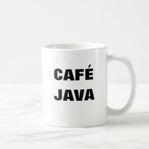 Taza De Café CAFÉ JAVA mug