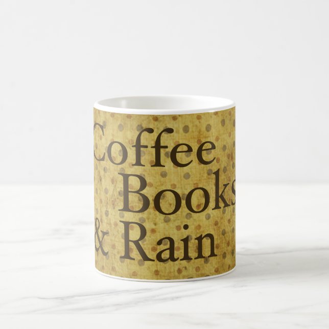 Taza De Café Café, libros, y lluvia (Centro)