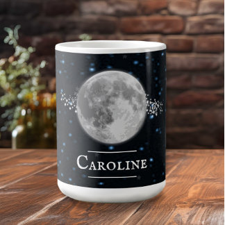 Taza De Café Café Lunar Personalizado