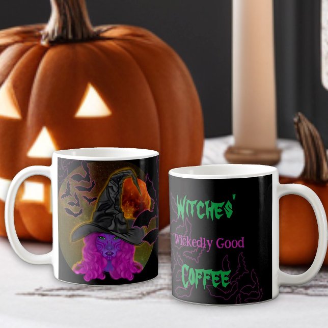 Taza De Café Café Malignamente Bueno de Brujas (Subido por el creador)