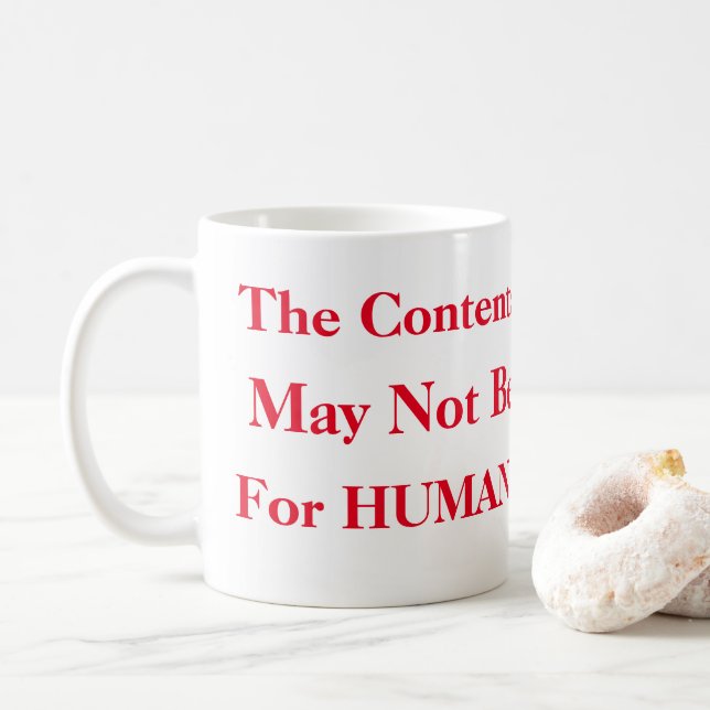 Taza De Café Café malo (Con donut)