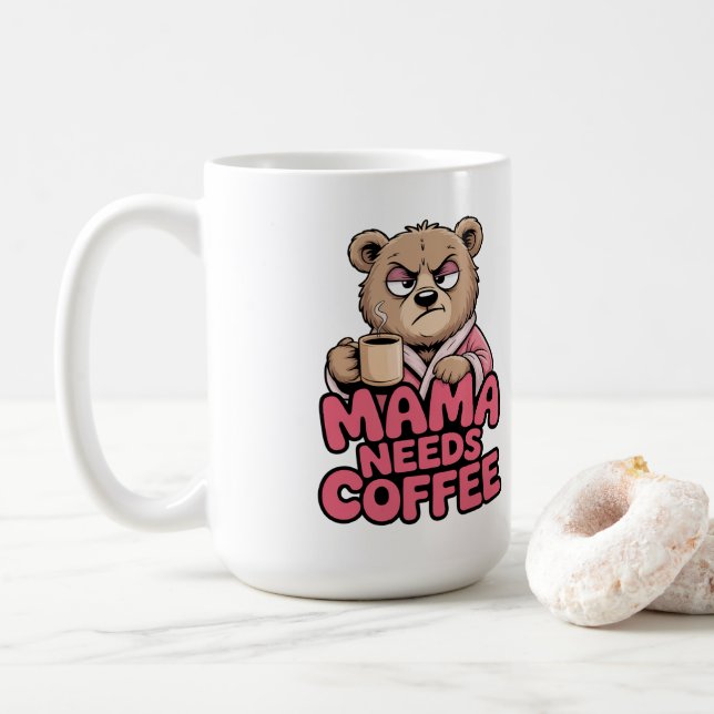 Taza De Café Café Mamá Osa (Con donut)