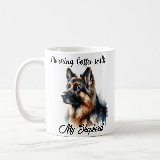 Taza De Café Café matutino con mi pastor moderno (Izquierda)