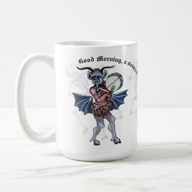 Taza De Café Café matutino Demoniac Mug (Izquierda)