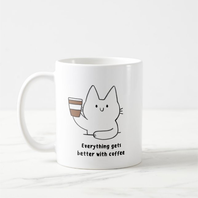 Taza De Café Café moderno (Izquierda)