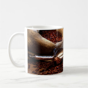 Taza De Café Café molido fresco