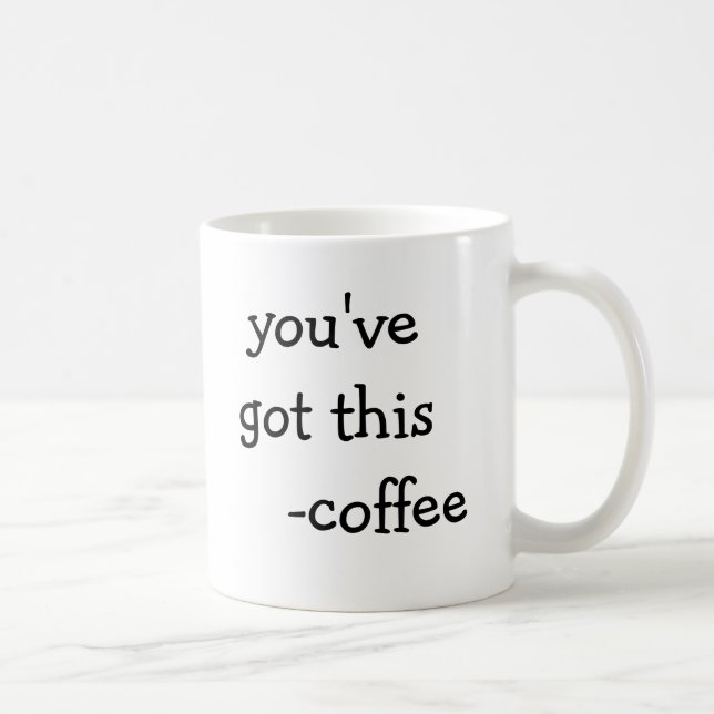 Taza De Café Café motivacional (Derecha)