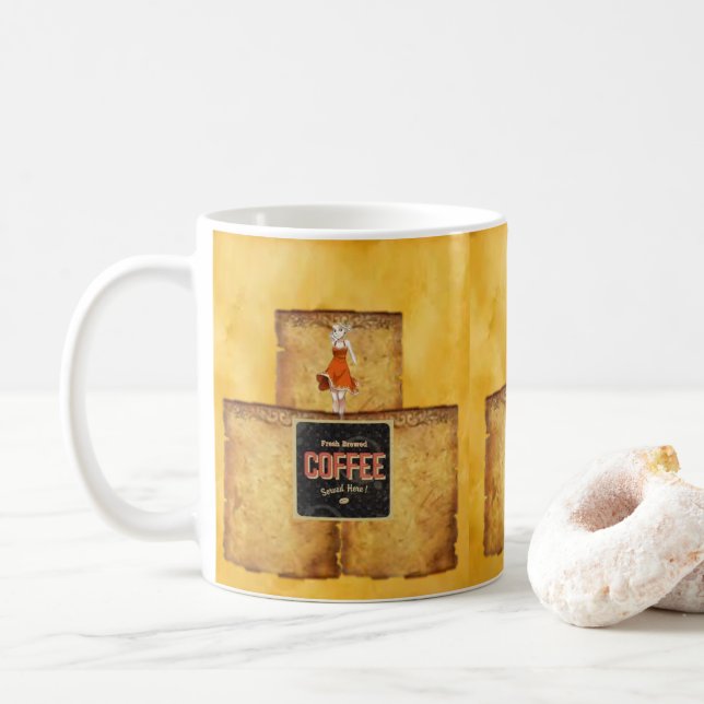 Taza De Café Café Mug (Con donut)
