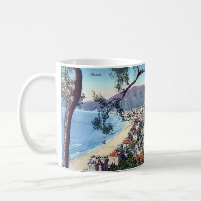 Taza De Café Café Mug - Alassio, Italia (Izquierda)